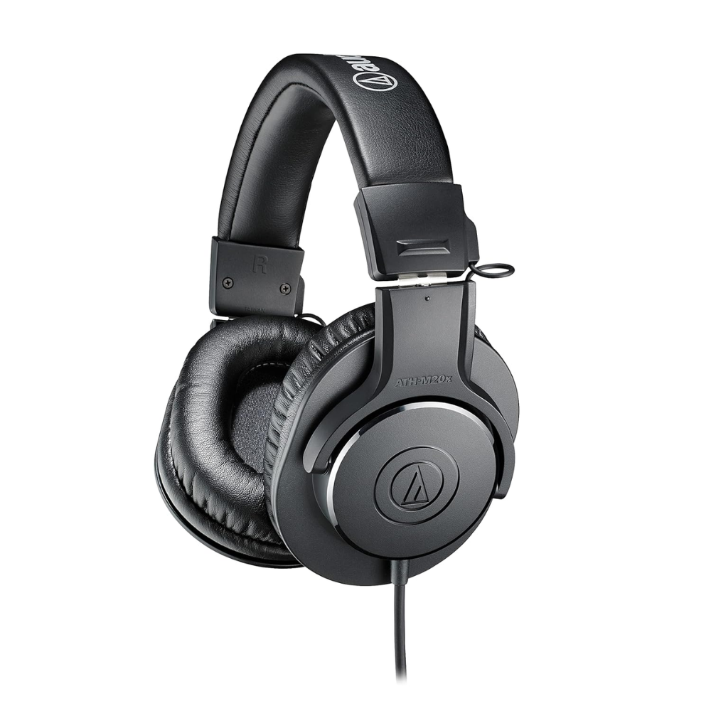 Audio-Technica ATH-M20x Over-Ear Professional Studio Monitor Headphones