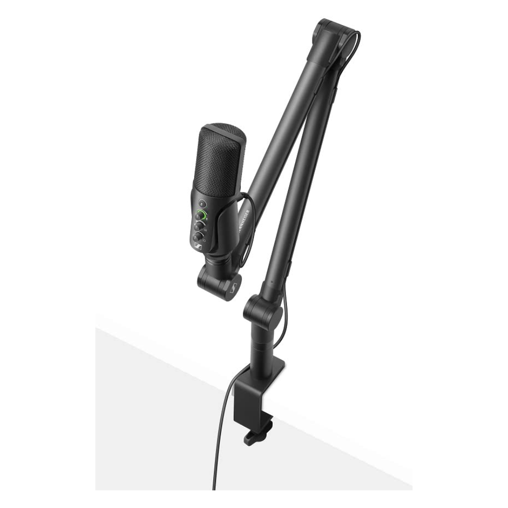 Sennheiser Profile Streaming Set with USB Mic, Boom Arm and Pouch | Plug & Play Design, for Podcasting & Streaming | Cardioid Condenser Capsule | 3m USB-C Cable Included | Black - Image 2