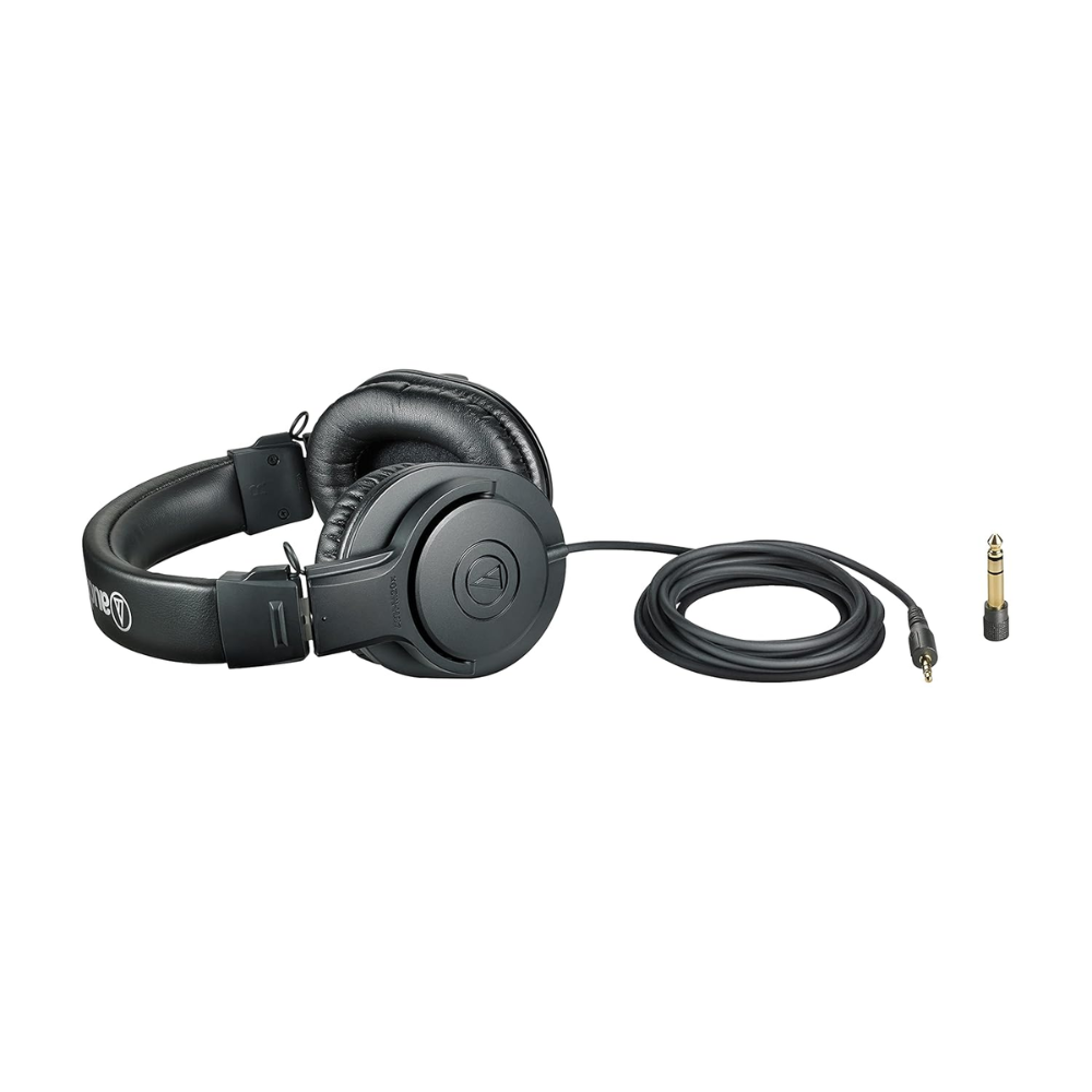 Audio-Technica ATH-M20x Over-Ear Professional Studio Monitor Headphones - Image 3