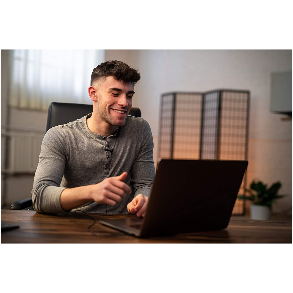 Sennheiser XS Lav Mobile Omnidirectional Lavalier Microphone | 3.5mm Jack | Built-in Windscreen | Ideal for Content Creators, Vlogging, Mobile Journalism, Podcasts & Online Meetings - Image 4