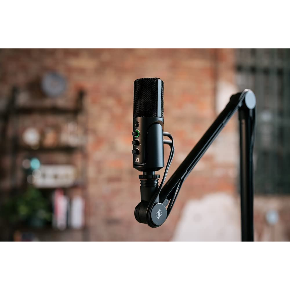 Sennheiser Profile Streaming Set with USB Mic, Boom Arm and Pouch | Plug & Play Design, for Podcasting & Streaming | Cardioid Condenser Capsule | 3m USB-C Cable Included | Black - Image 5