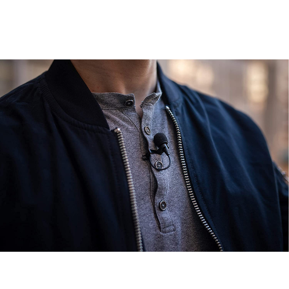 Sennheiser XS Lav Mobile Omnidirectional Lavalier Microphone | 3.5mm Jack | Built-in Windscreen | Ideal for Content Creators, Vlogging, Mobile Journalism, Podcasts & Online Meetings - Image 5