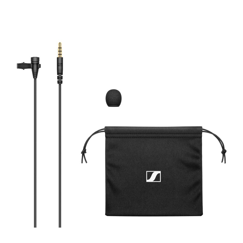 Sennheiser XS Lav Mobile Omnidirectional Lavalier Microphone | 3.5mm Jack | Built-in Windscreen | Ideal for Content Creators, Vlogging, Mobile Journalism, Podcasts & Online Meetings - Image 6
