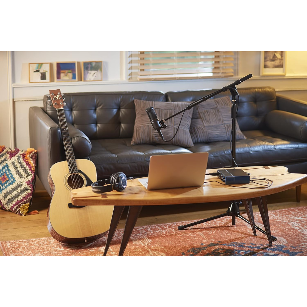 Audio-Technica AT2020 Cardioid Condenser Studio XLR Microphone, Ideal for Project/Home Studio Applications - Image 7