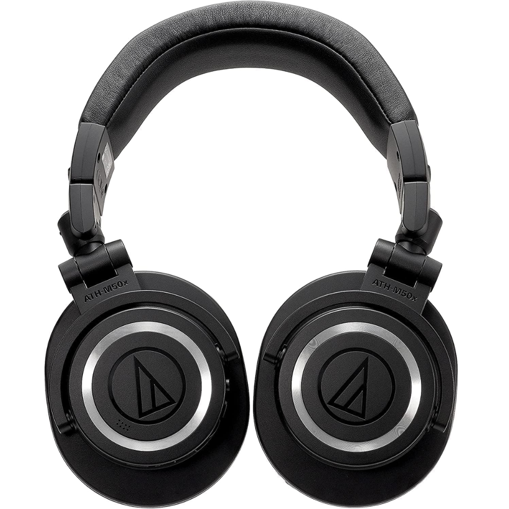 Audio-Technica ATH-M50xBT2 Bluetooth Wireless Over Ear Headphones with Dual mic, 45MM Large-Aperture Drivers, 50-Hour Battery Life, USB-C Fast Charging, Studio Sound, Dual Pairing- Black - Image 7
