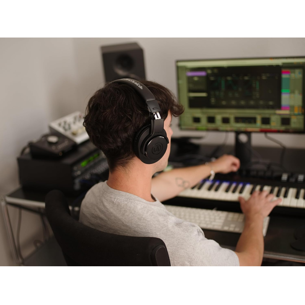 Audio-Technica ATH-M20x Over-Ear Professional Studio Monitor Headphones - Image 8