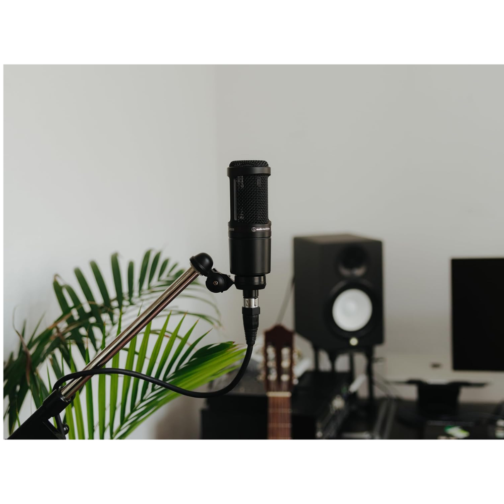 Audio-Technica AT2020 Cardioid Condenser Studio XLR Microphone, Ideal for Project/Home Studio Applications - Image 8