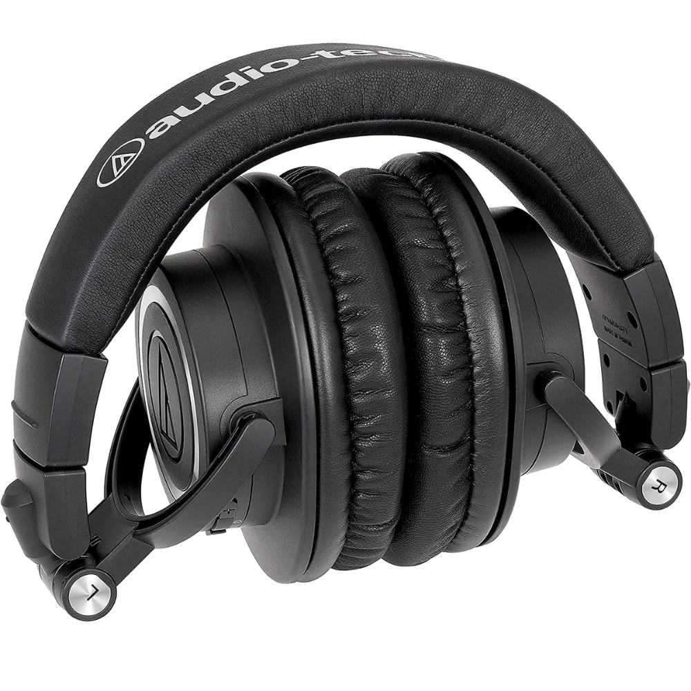 Audio-Technica ATH-M50xBT2 Bluetooth Wireless Over Ear Headphones with Dual mic, 45MM Large-Aperture Drivers, 50-Hour Battery Life, USB-C Fast Charging, Studio Sound, Dual Pairing- Black - Image 8