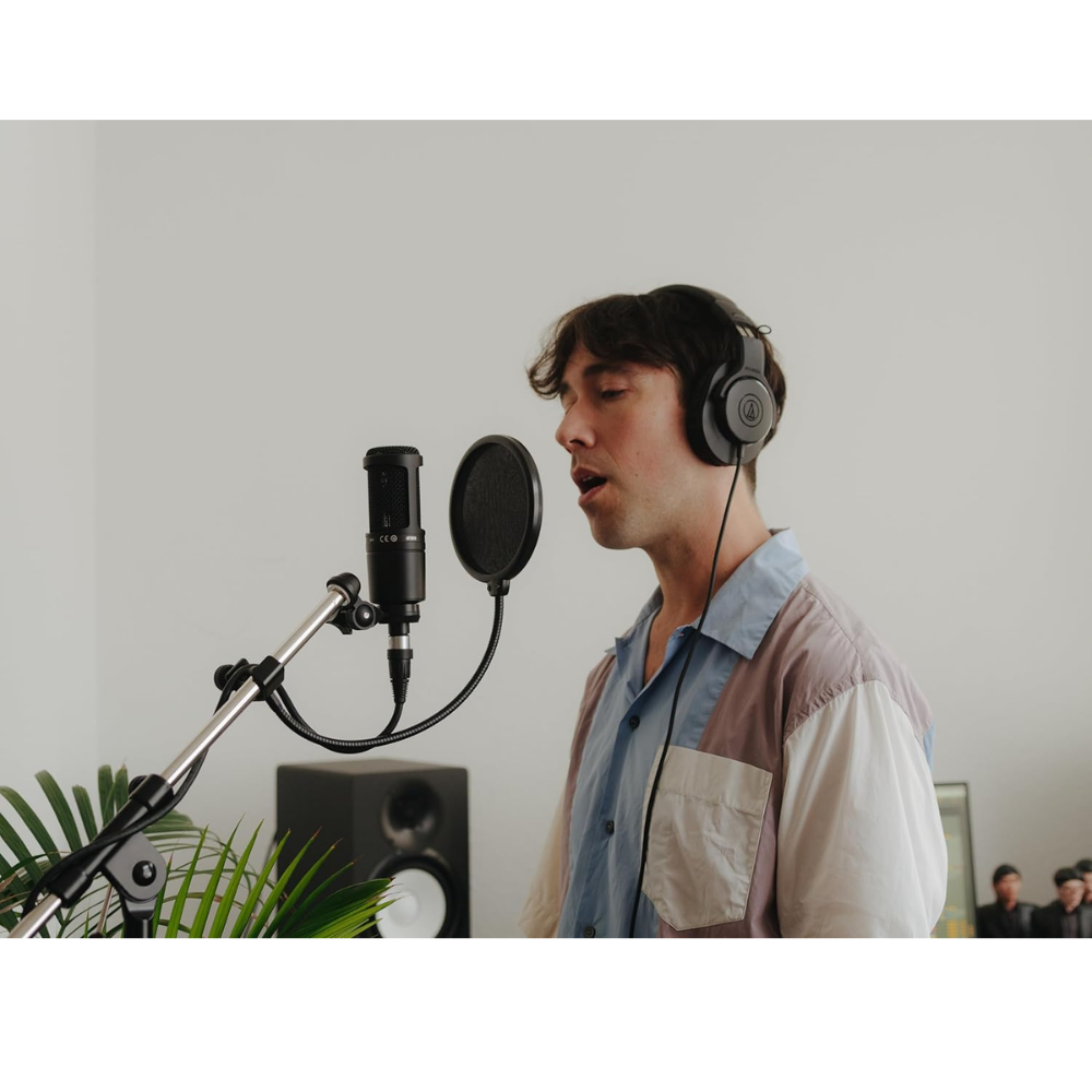 Audio-Technica AT2020 Cardioid Condenser Studio XLR Microphone, Ideal for Project/Home Studio Applications - Image 9