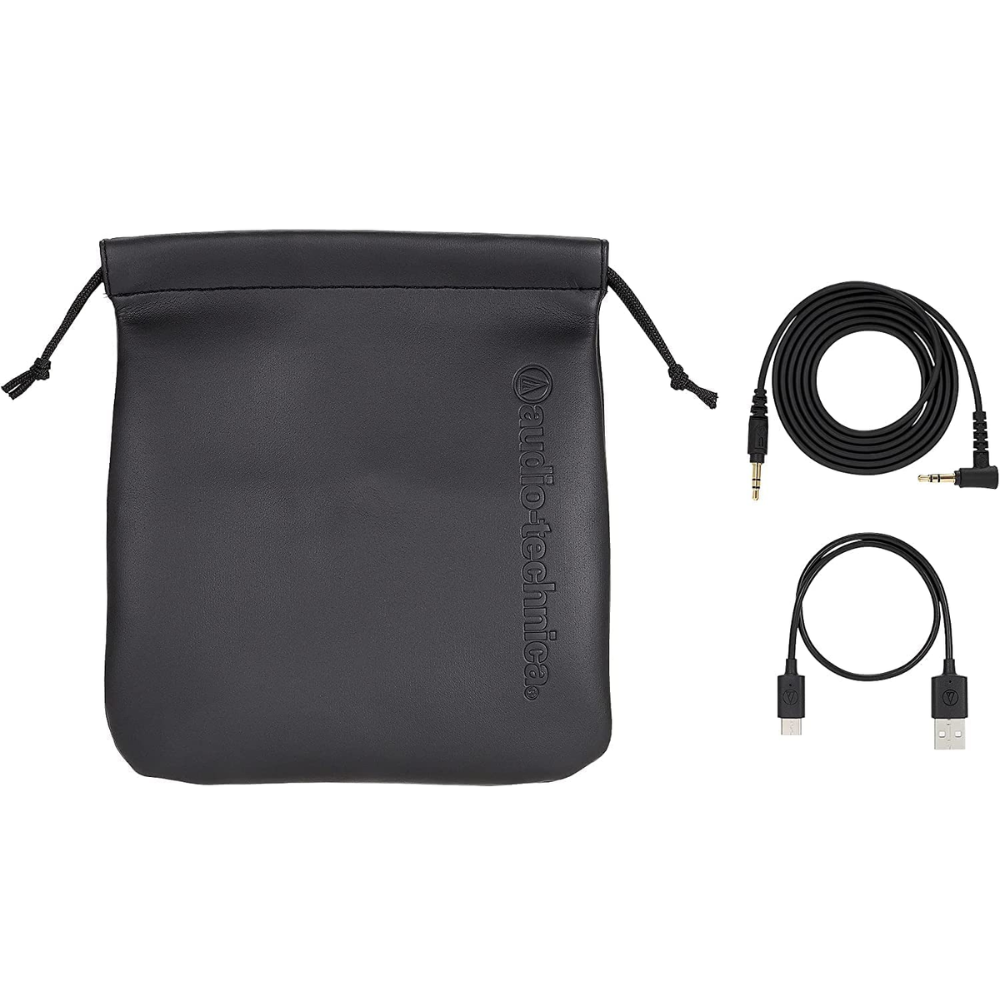 Audio-Technica ATH-M50xBT2 Bluetooth Wireless Over Ear Headphones with Dual mic, 45MM Large-Aperture Drivers, 50-Hour Battery Life, USB-C Fast Charging, Studio Sound, Dual Pairing- Black - Image 9