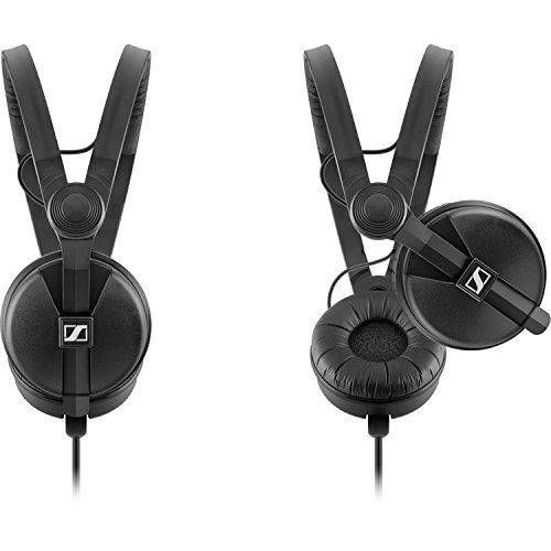 Sennheiser HD 25 Plus Professional DJ Headphones | Dynamic, Closed?Back | Rotatable Ear Cup | Includes Spare Earpads | Straight/Coiled Cables | Ideal for DJ Mixing, Live Monitoring, Studio Work - Image 3