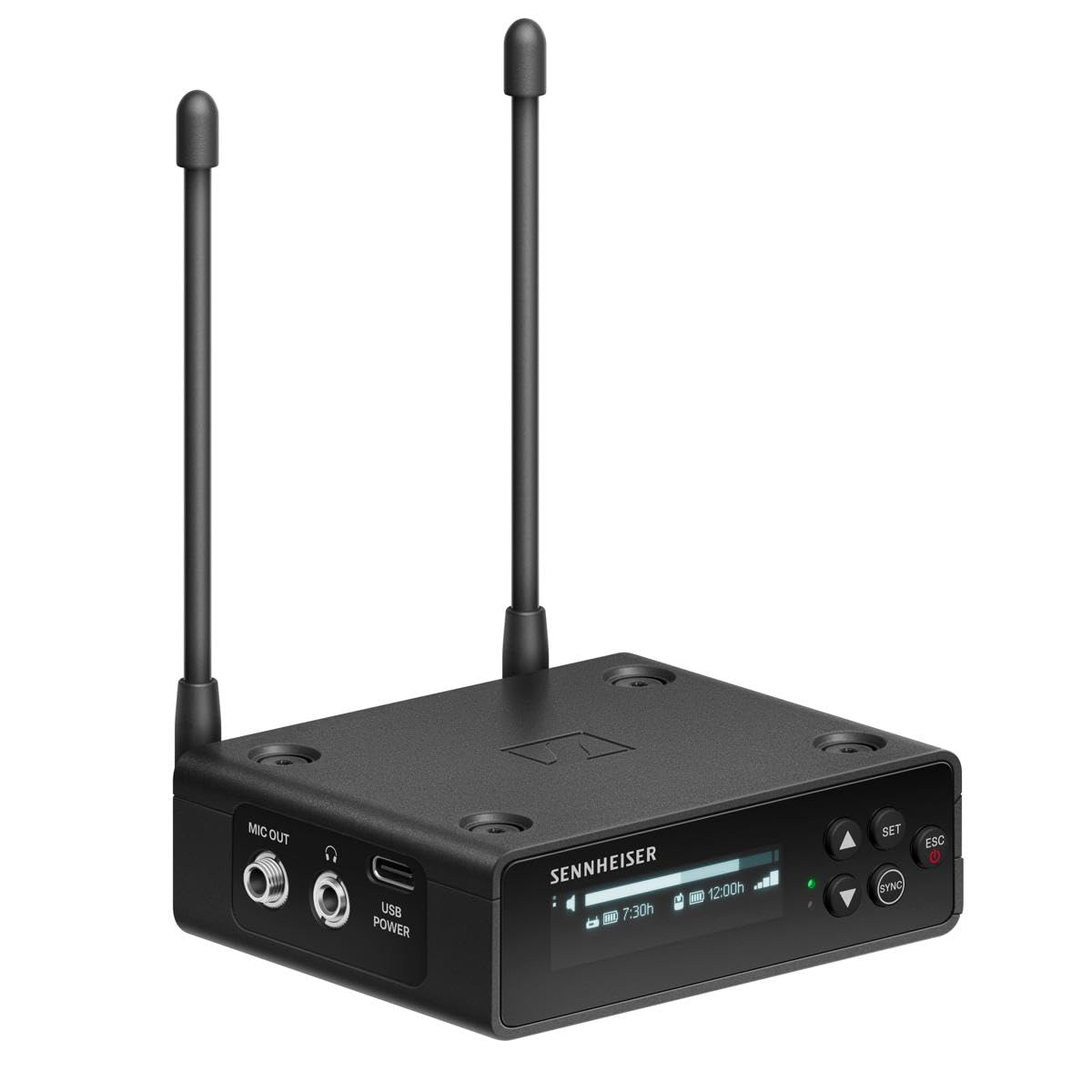 Sennheiser EW?DP?835?Set (Q1?6) Wireless Microphone System?|?Handheld Dynamic Cardioid Mic with Smart Notifications | True Diversity Receiver | Ideal for Live Performances, Interviews, and Filmmaking - Image 2