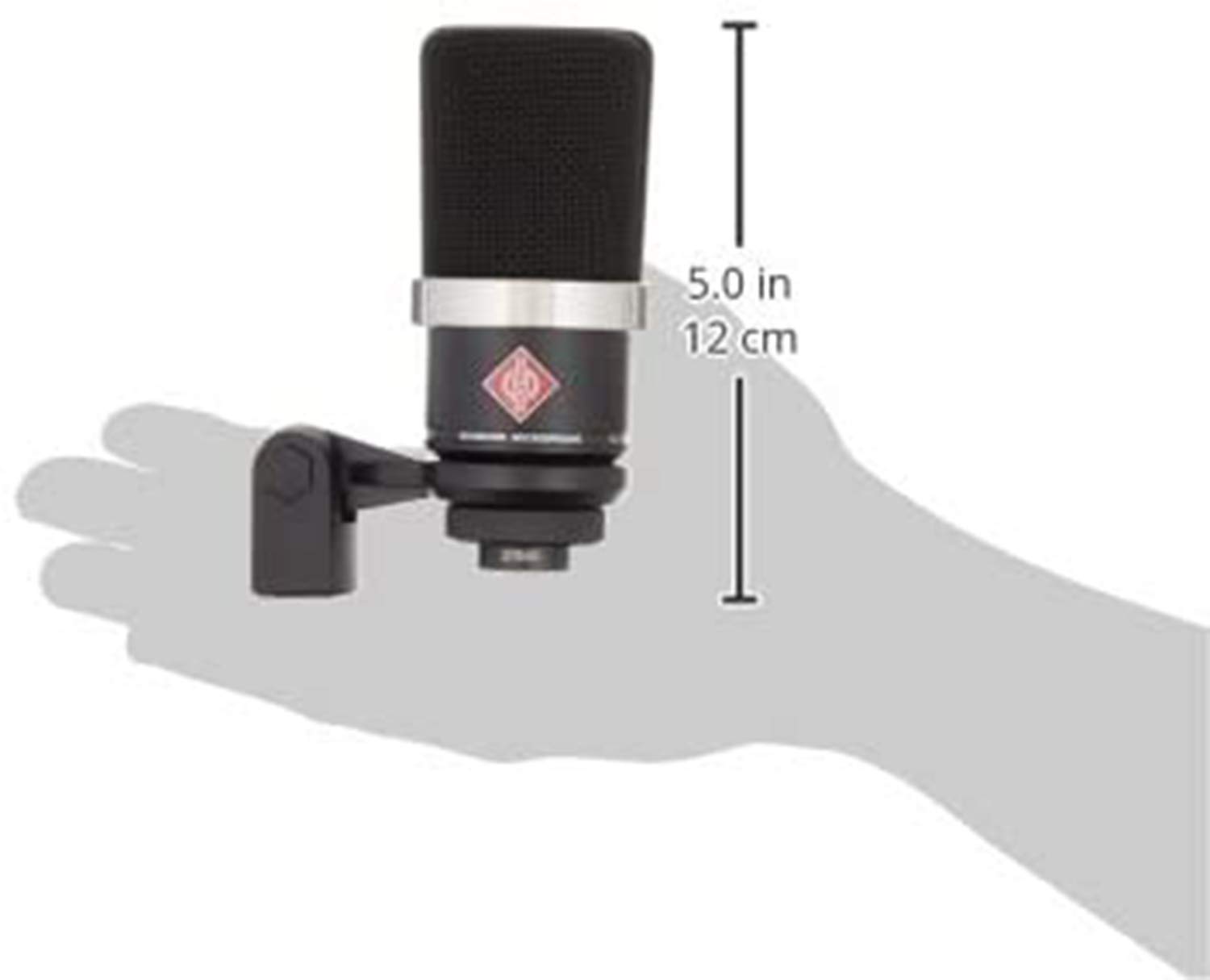 Neumann TLM?102 Large?Diaphragm Cardioid Condenser Microphone | Wide Frequency Response | 20?Hz?20?kHz | Smooth Vocals | Ideal for Studio Vocals, Voiceovers, Podcasting, Instruments & Broadcast - Image 2