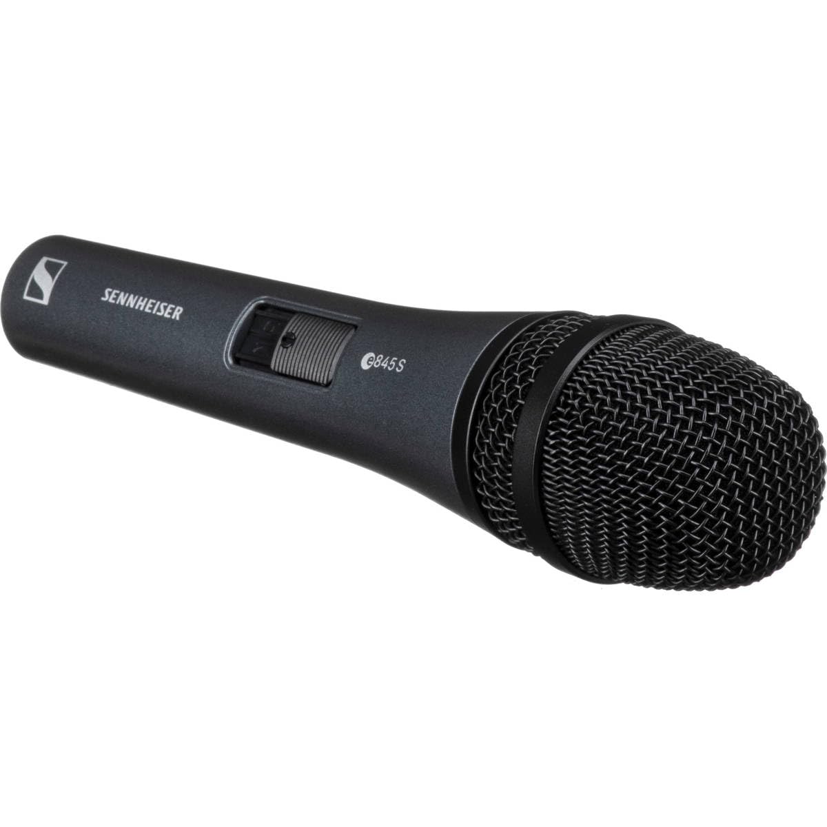 Sennheiser e?845?S Supercardioid Dynamic Vocal Microphone | On/Off Switch?| Excellent Feedback Rejection | Rugged Metal Design?|?Ideal for Live Performances, Presentations & Broadcast - Image 2