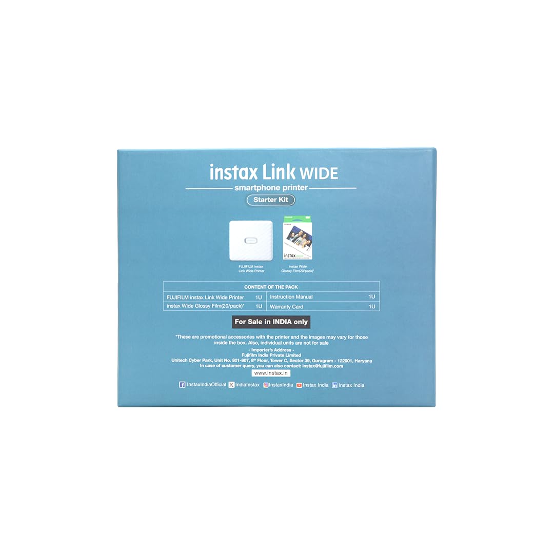 Fujifilm Instax Wide Link Starter Kit- Gray - Image 2