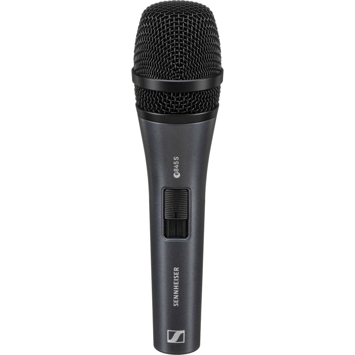 Sennheiser e?845?S Supercardioid Dynamic Vocal Microphone | On/Off Switch?| Excellent Feedback Rejection | Rugged Metal Design?|?Ideal for Live Performances, Presentations & Broadcast