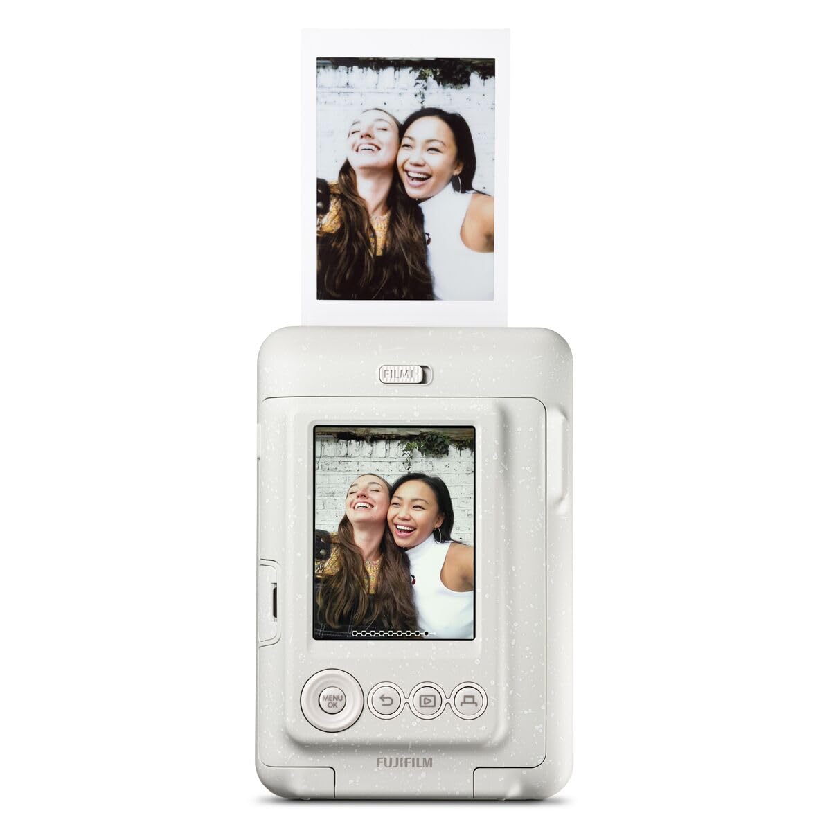 FUJIFILM Instax Mini LiPlay Hybrid Instant Camera (White) - Image 3