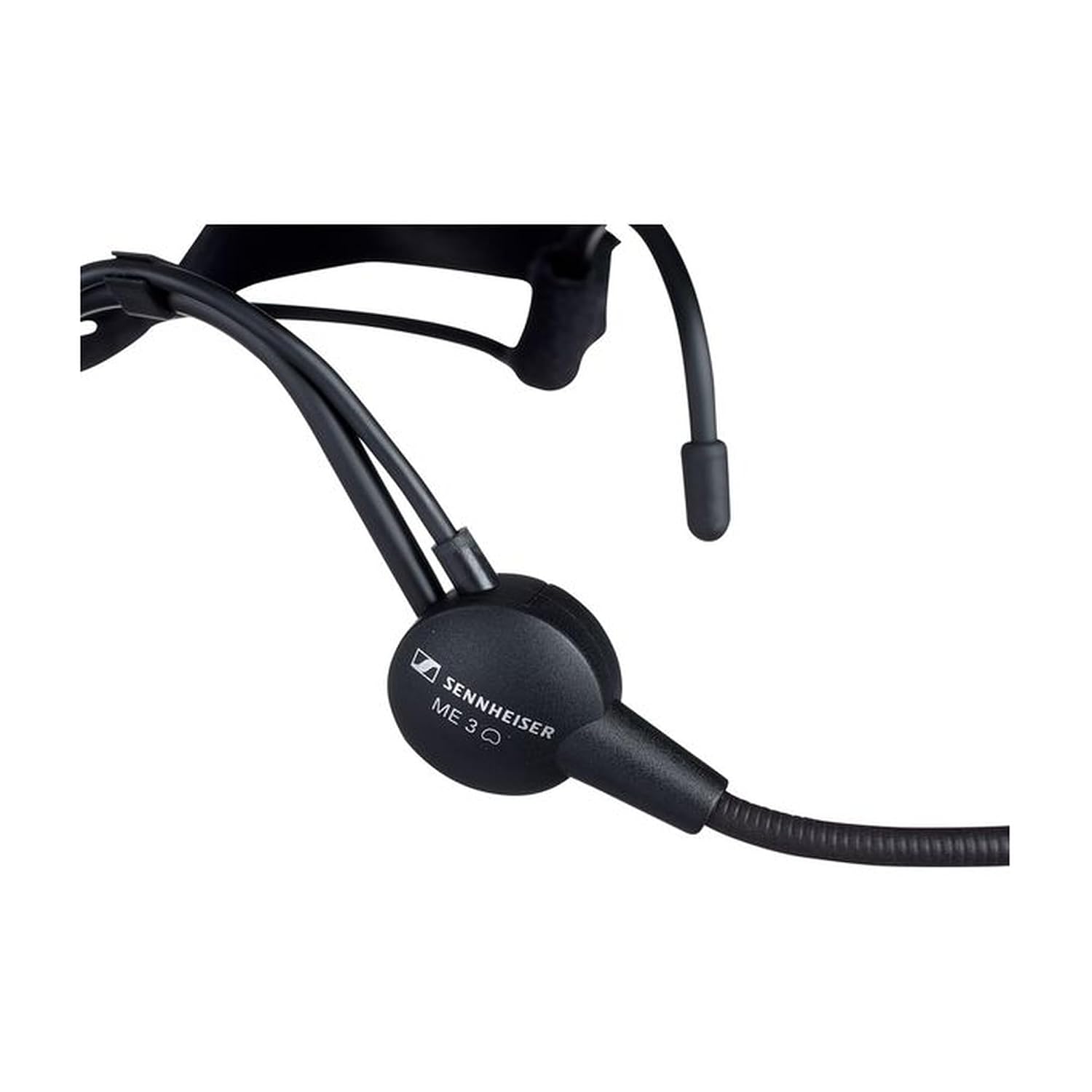 Sennheiser ME 3-II Headset with Microphone | Cardioid Condenser Mic | Adjustable Headband | 3.5mm Jack | Ideal for Wireless Systems, Fitness Training, Live Presentations and Stage Use
