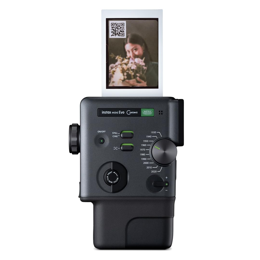 Fujifilm instax mini Evo Cinema? Premium Edition with 20 Shots of instax mini Instant Film - Image 7