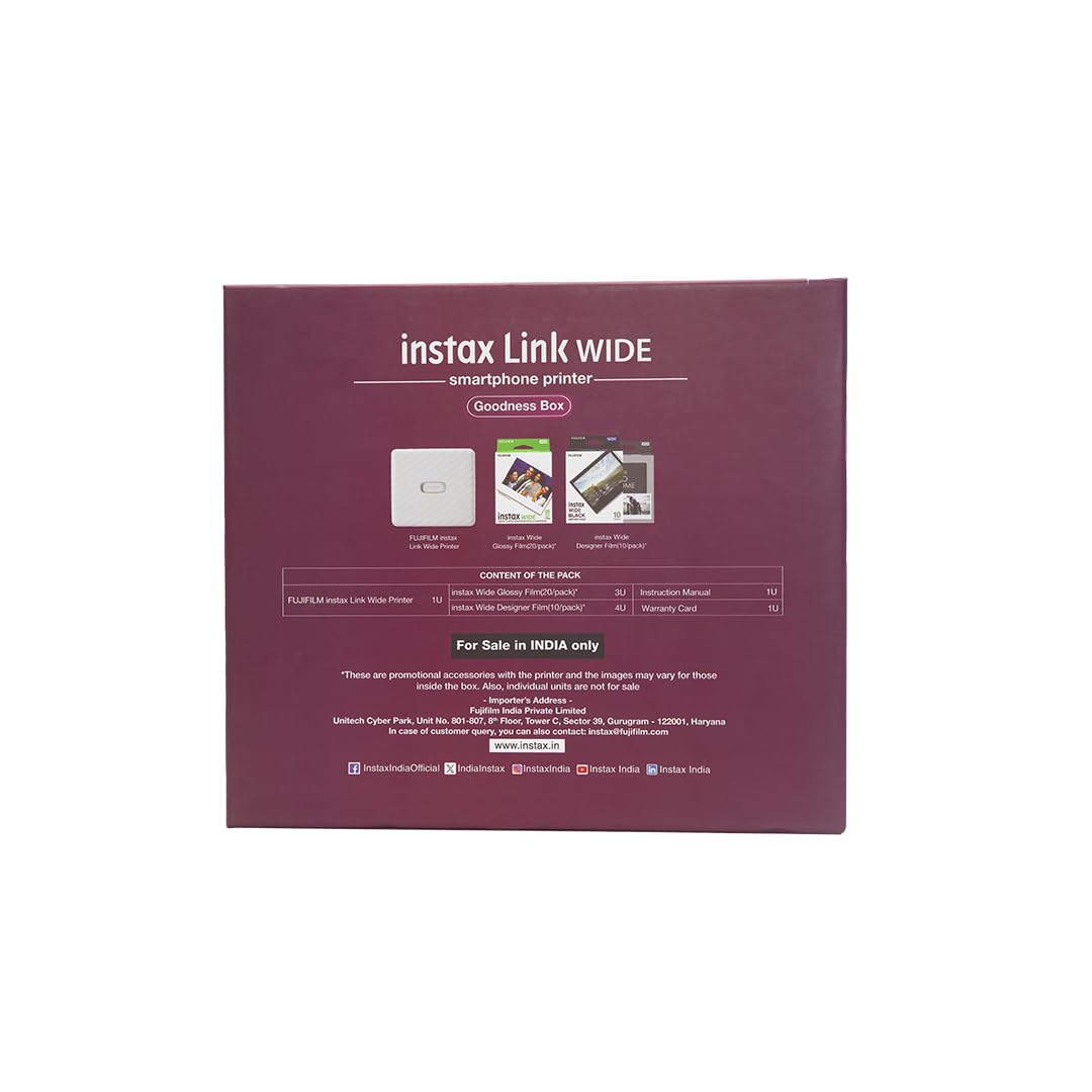 Fujifilm Instax Wide Link Goodness Box- Grey - Image 3