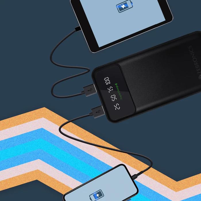 ZEBRONICS Zeb-MB20000R5 Dual USB Output Rapid Charge LED Percentage Display Mobile/Tablet Compatible - Image 4