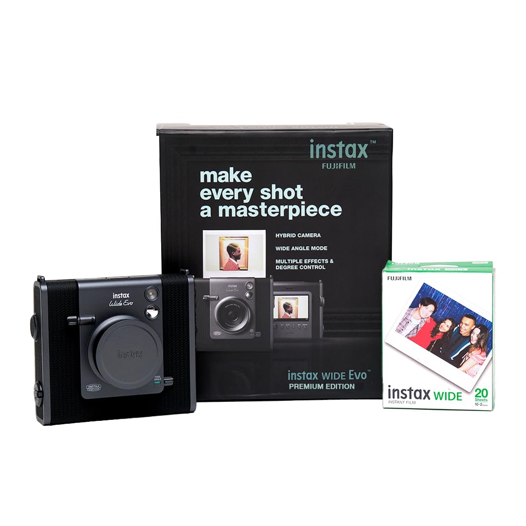 Fujifilm Instax Wide Evo Premium Edition Combo Box with 20 Shots Wide Films - Image 6