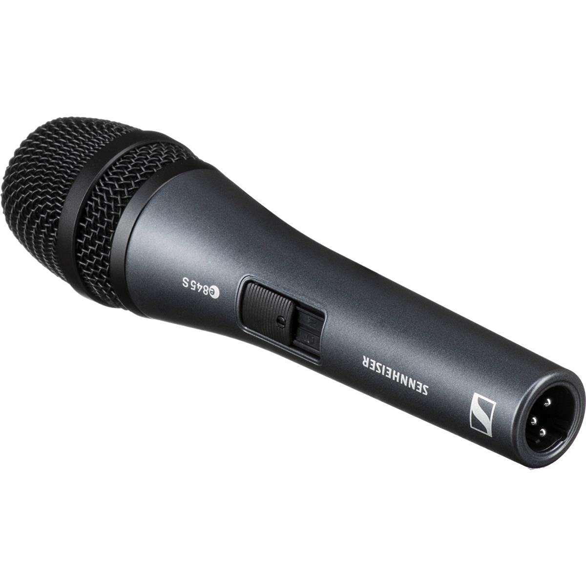 Sennheiser e?845?S Supercardioid Dynamic Vocal Microphone | On/Off Switch?| Excellent Feedback Rejection | Rugged Metal Design?|?Ideal for Live Performances, Presentations & Broadcast - Image 3