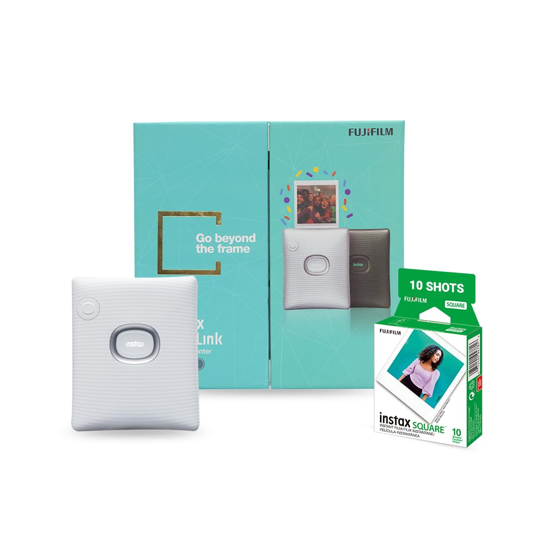Fujifilm Instax Square Link Goodness Box - Ash White