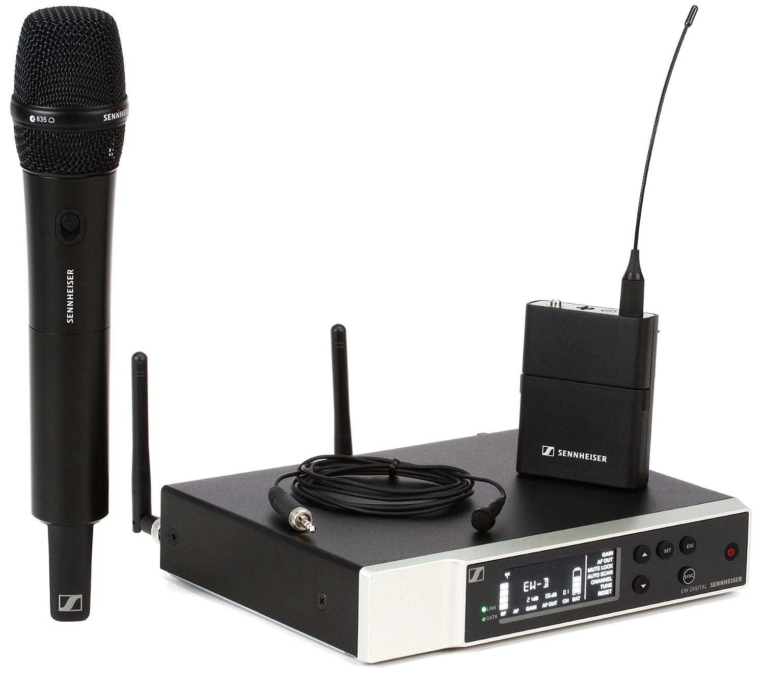 Sennheiser EW-D ME2/835-S Handheld & Lav Set (R4-9)