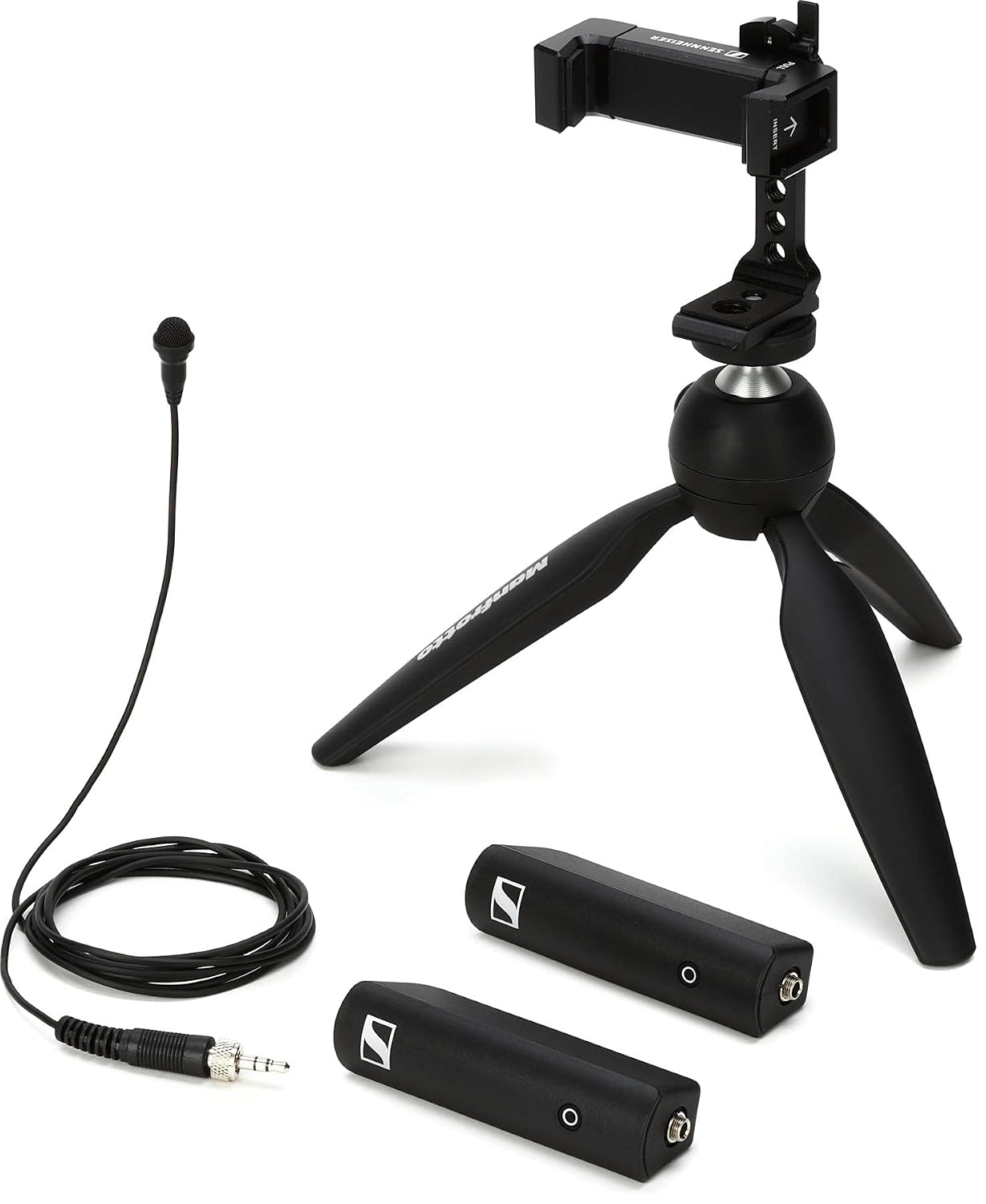 Sennheiser XSW-D Lavalier Set Wireless Microphone System | Omnidirectional ME2-II Lavalier Mic | One-Touch Ease of Use | 75m Range | Ideal for Interviews, Filmmaking & Mobile Content Creation