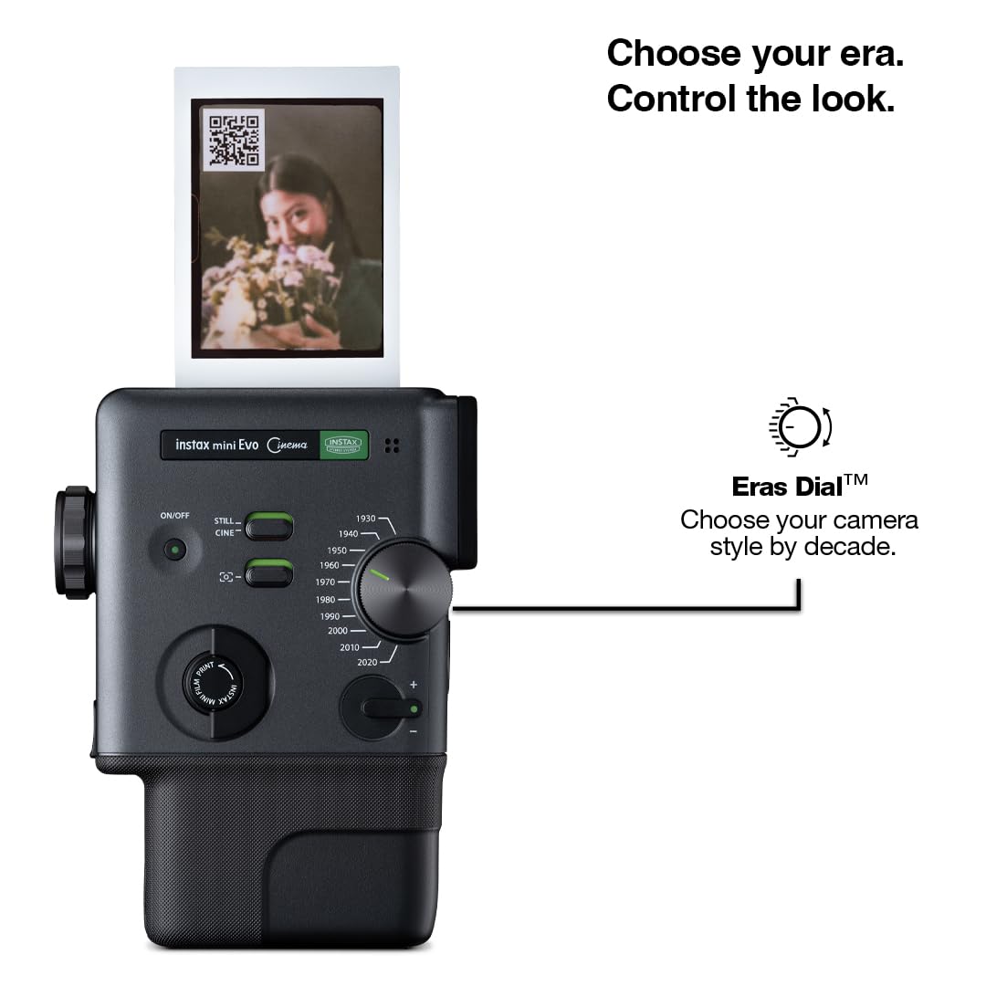 Fujifilm instax mini Evo Cinema? Premium Edition with 20 Shots of instax mini Instant Film - Image 3