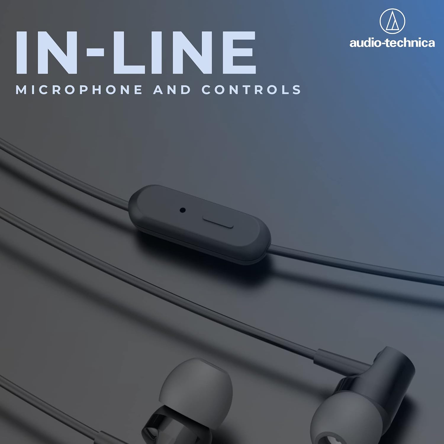 Audio-Technica Sonic Fuel in Ear Wired Earphones with in-Line Mic & Control, 8.5Mm Powerful Drivers for Clear Sound & Rich Bass, Comfort Fit Earbuds - Image 3