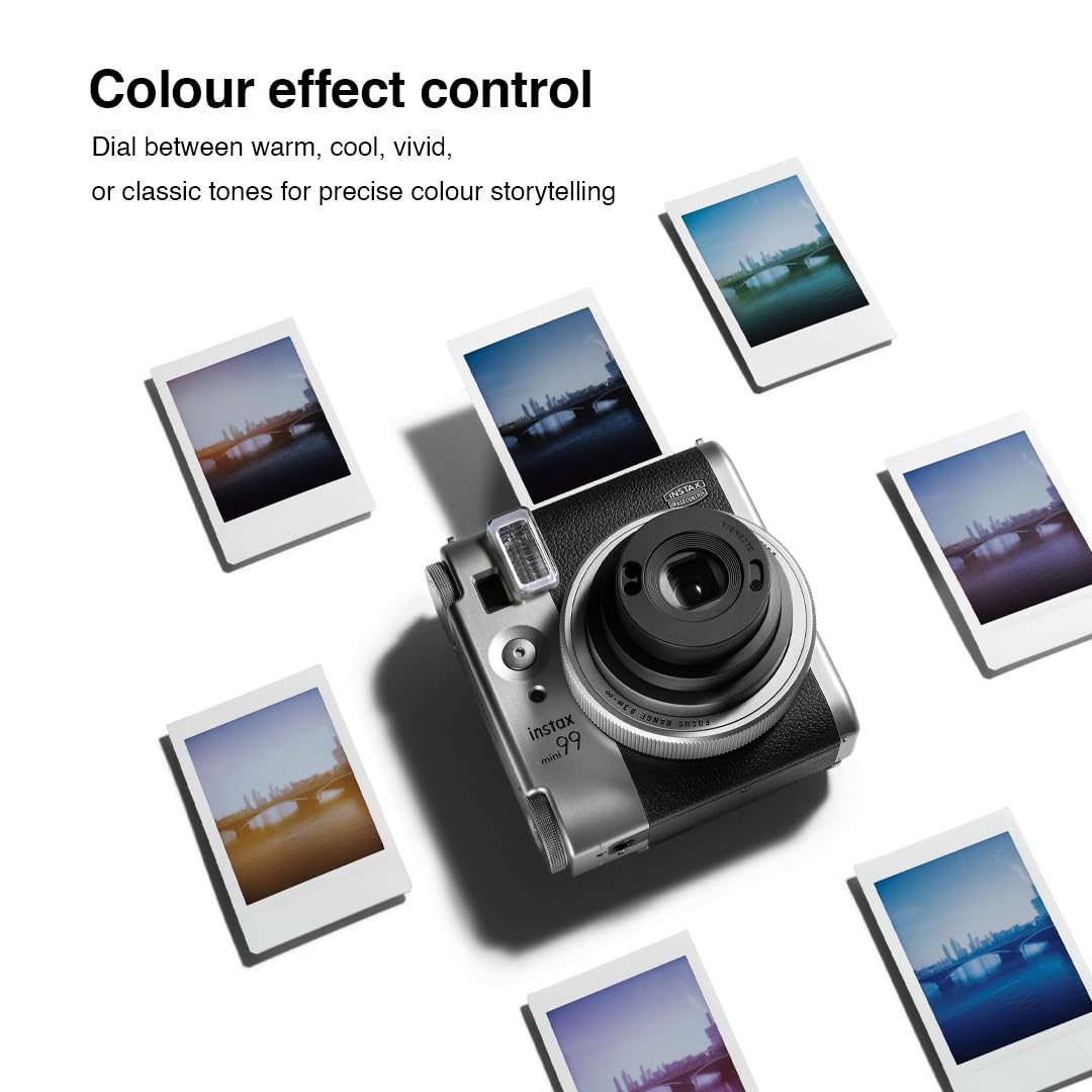 Fujifilm Instax Mini 99 Premium Edition Camera with 20 Shots instax mini Instant Film - Silver - Image 3