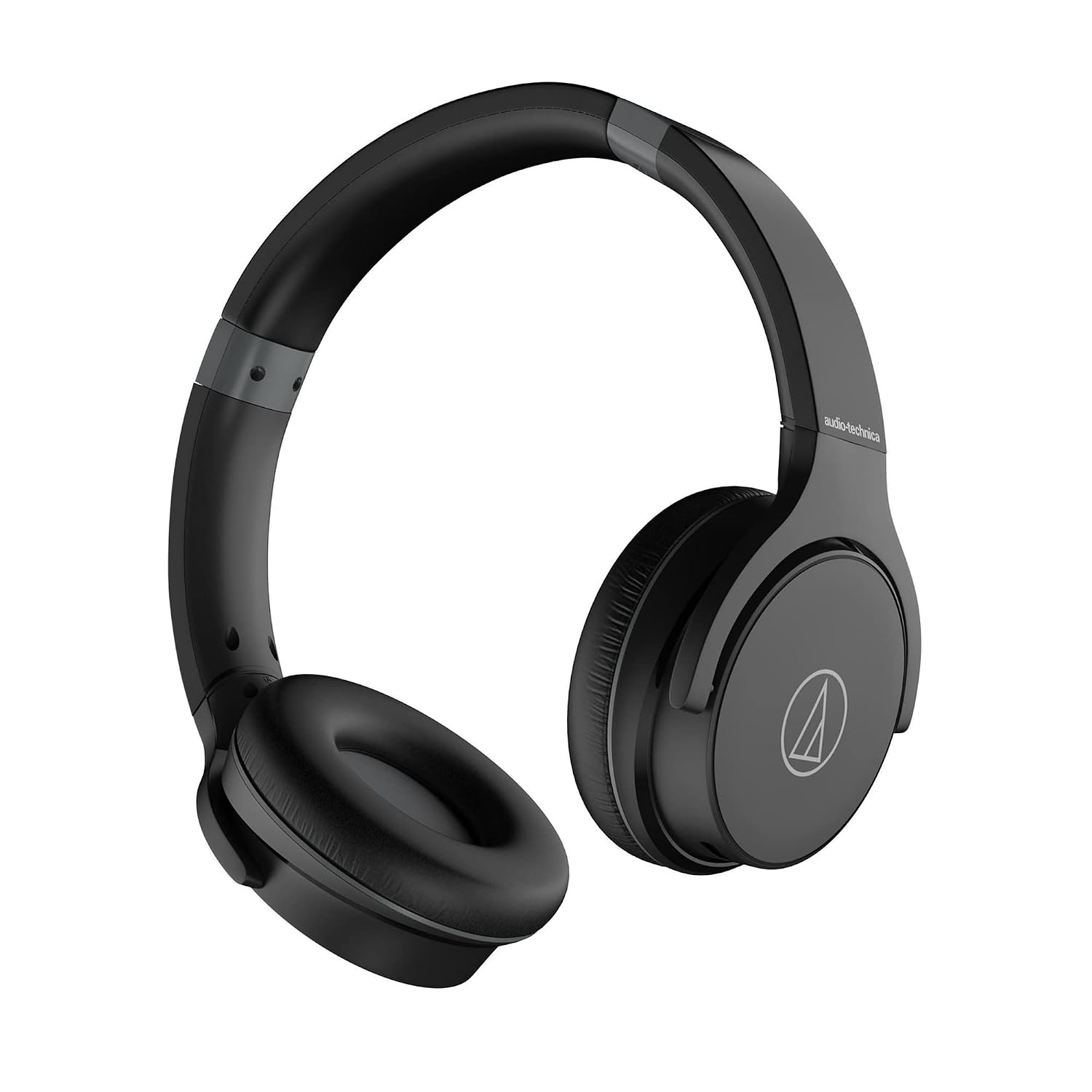 Audio-Technica ATH-S220BT Bluetooth Wireless Headphones with Mic | 60H Battery, Over-Ear Headset for Mobile & PC | Fast Charging Bluetooth Earphones with Wired Option