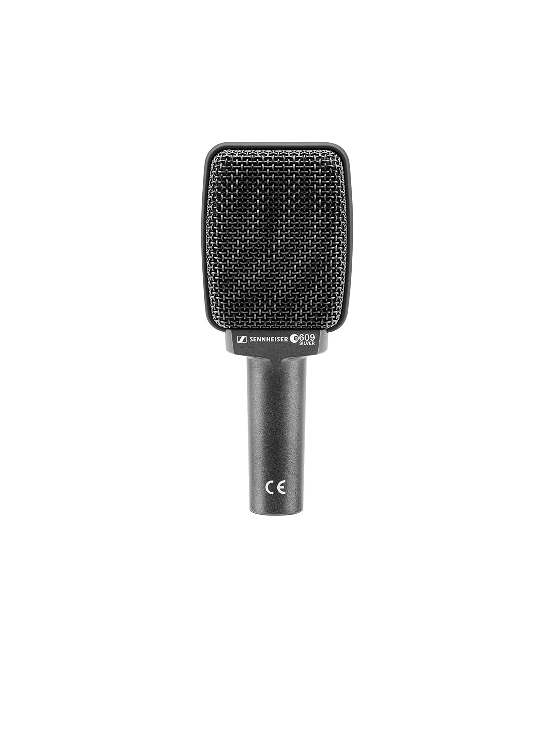 Sennheiser E 609 Silver Dynamic Supercardioid Instrument Microphone | Front-Address Capsule | Rugged Design | High SPL Handling | Ideal for Guitar Amp, Brass, Percussion, Live Sound & Studio Recording - Image 2