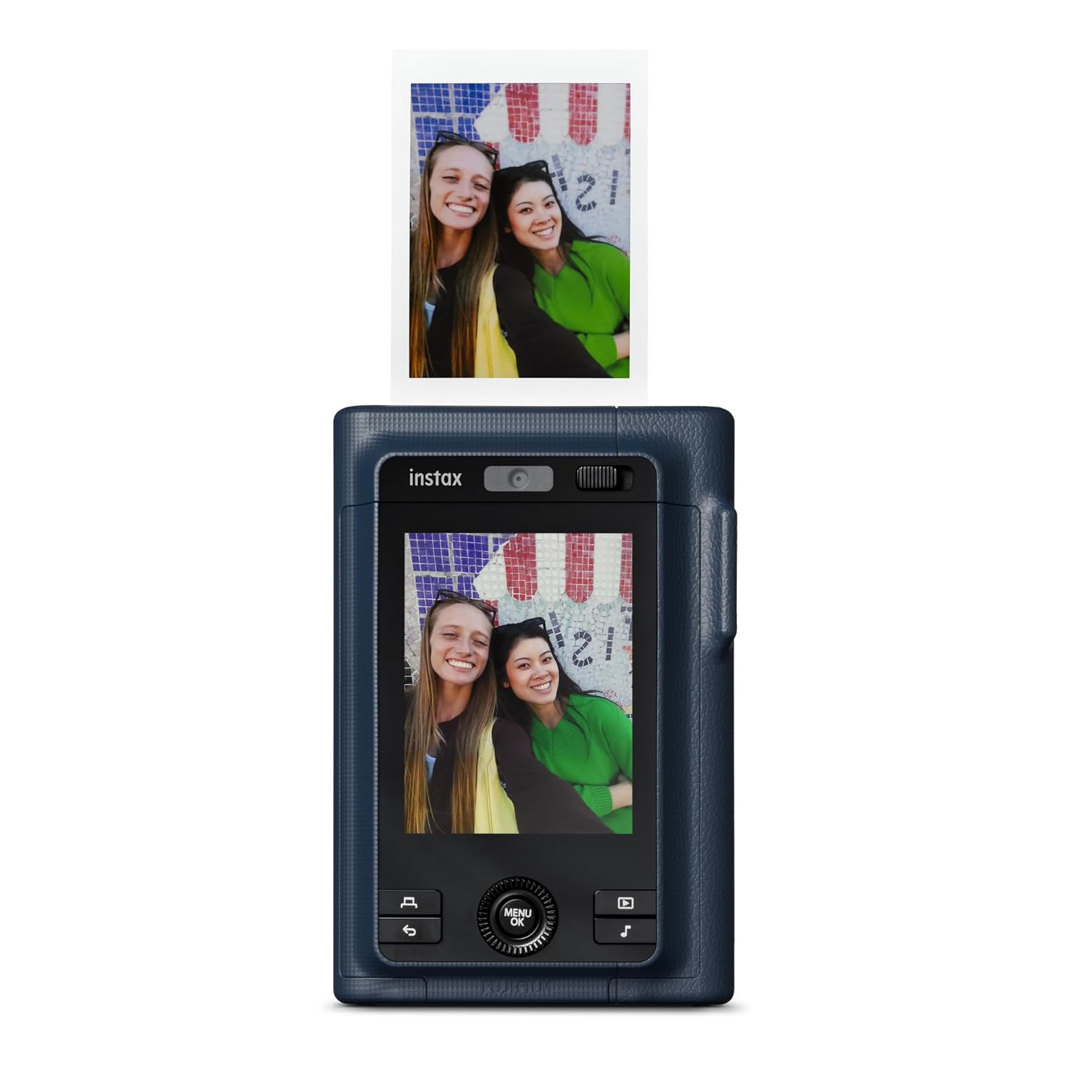 instax mini LiPlay+ Midnight Blue, Hybrid Instant Camera - Image 3