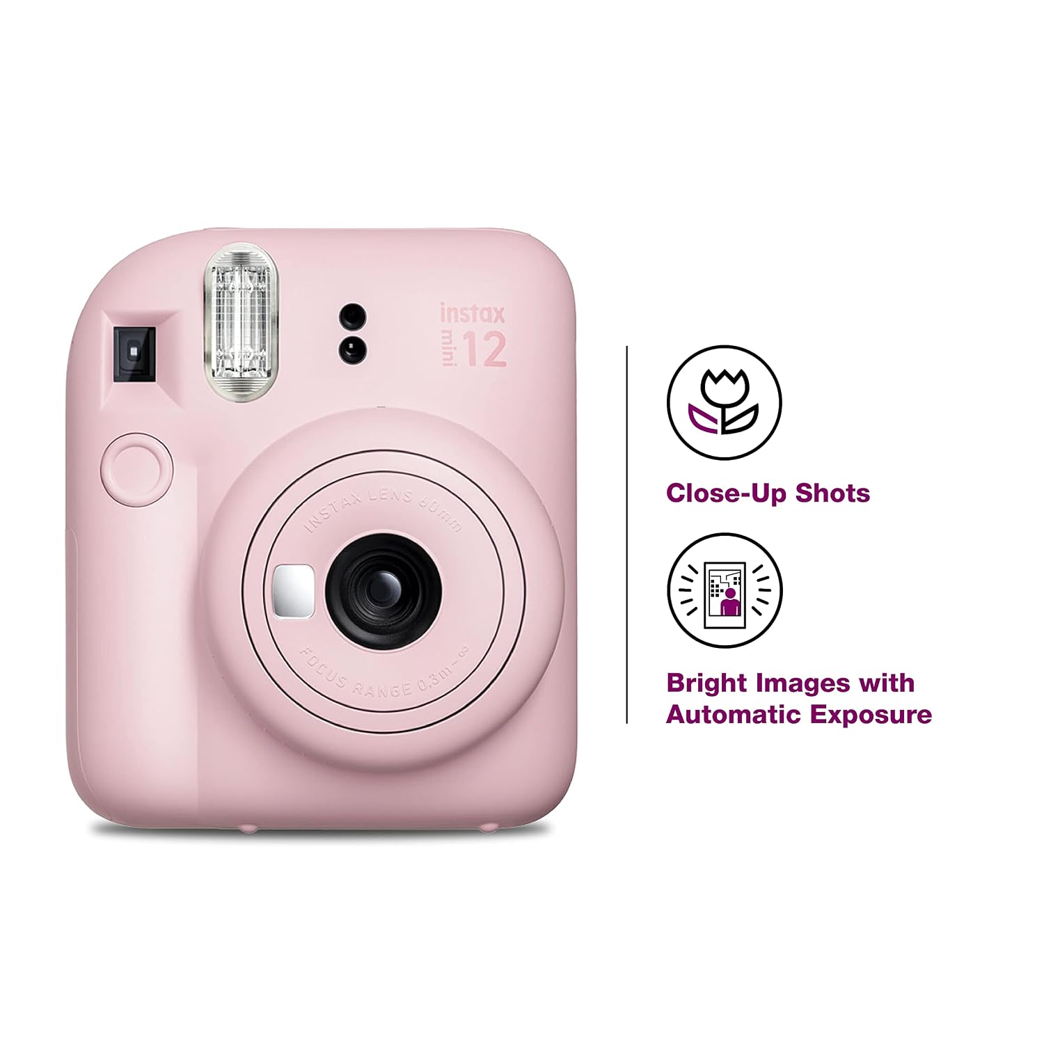 Fujifilm Instax Mini 12 Gift Box with 10 Shots- Pink - Image 2