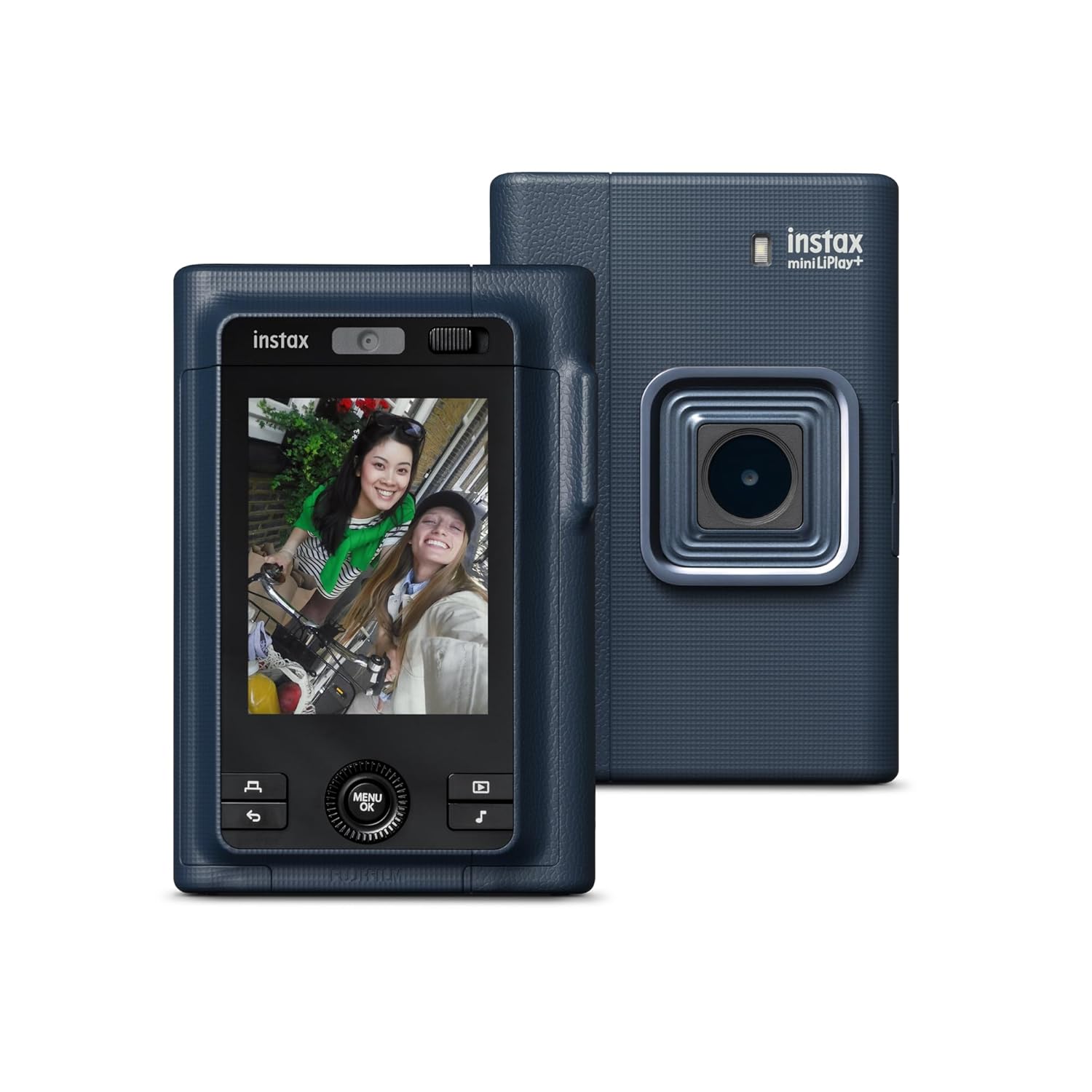 instax mini LiPlay+ Midnight Blue, Hybrid Instant Camera - Image 5