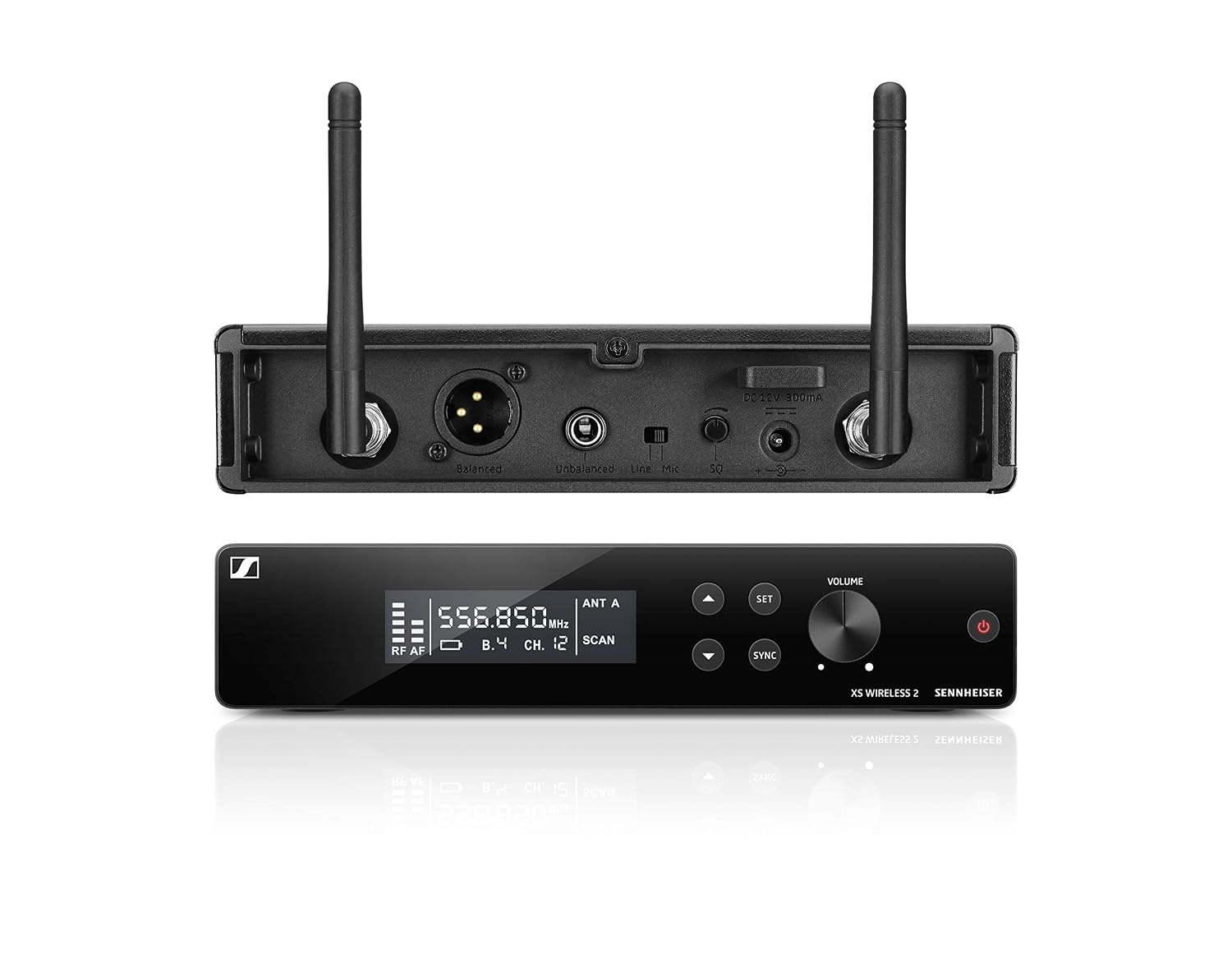 Sennheiser XSW 2-835-C Wireless Microphone with external Antenna(True Diversity) for Live stage, Singers, Presenters. Up to 12 compatible channels, Rackmount kit included & upto 150feet Range - Image 3