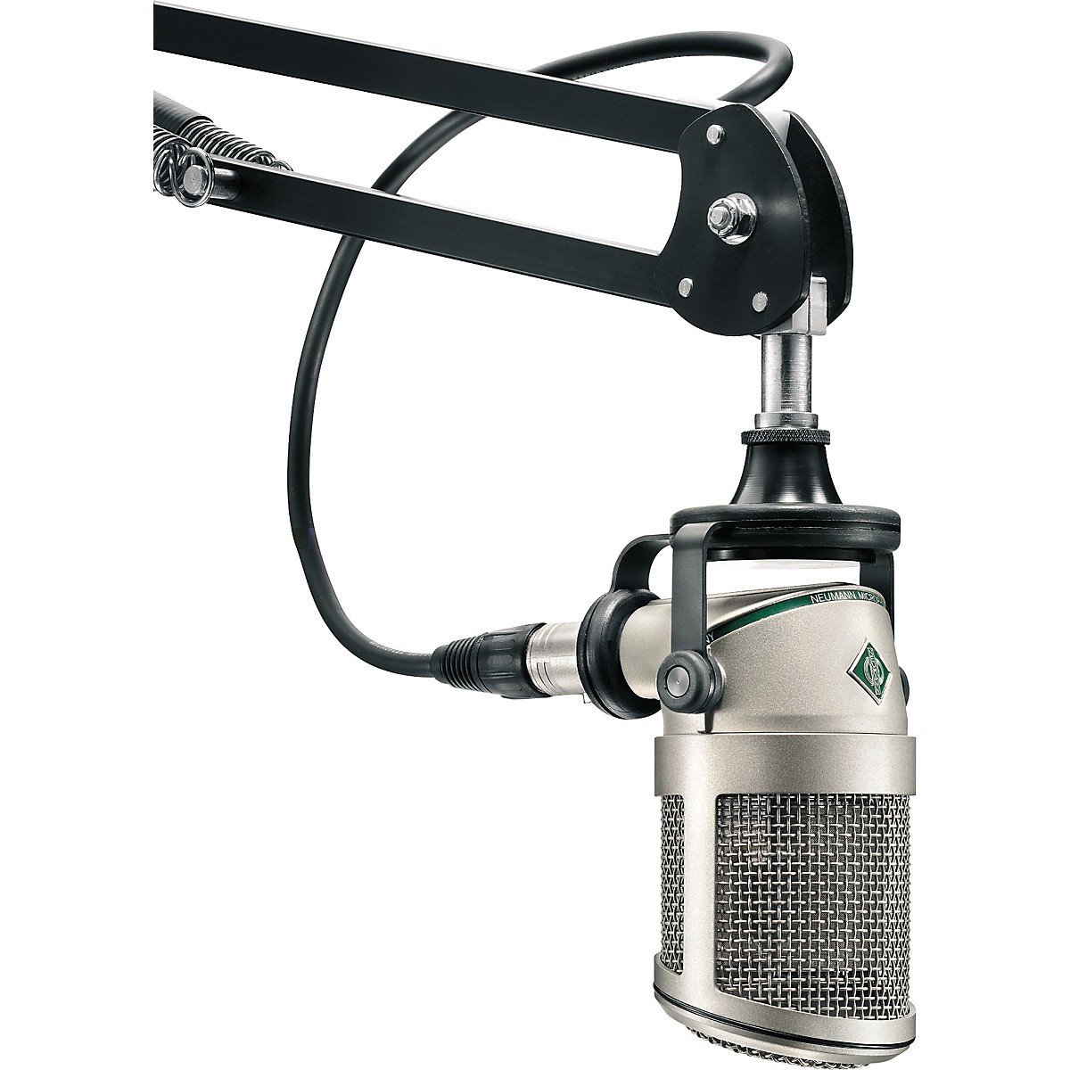 Neumann BCM 705 Dynamic Broadcast Microphone | Hypercardioid Pattern | Integrated Pop Filter | Low Sensitivity | High SPL Handling?| Ideal for Broadcast, Voice-Over, Podcasting & Studio Recording