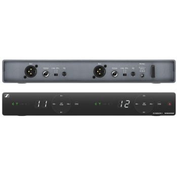 Sennheiser XSW 1-835 DUAL-A Wireless Vocal Set | 2 Handheld e835 Cardioid Dynamic Mics | Rack Mount Kit | Ideal for Live Vocals, Presentations, Weddings, Events, Karaoke & Public Speaking