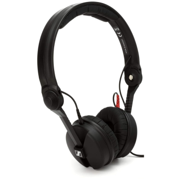 Sennheiser HD 25 On‑Ear Dynamic Professional Monitoring Headphones | 16 Hz–22 kHz | Excellent Sound Isolation | Rotatable Earcups | Split Headband | Ideal for DJs, Cameramen, Musicians & Studio Use