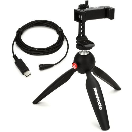 Sennheiser XS lav USB-C Mobile Kit Omnidirectional lavalier microphone (Black). Ideal For For USB-C Mobiles/Computers. For Content creators | Youtube | Vlogging | Home Videos
