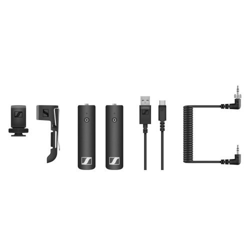 Sennheiser XSW-D Portable Lavalier Set | Wireless Clip-On Mic System | Camera-Mount Receiver | Ideal for Video Creators, Journalists, Interviews & Vlogging
