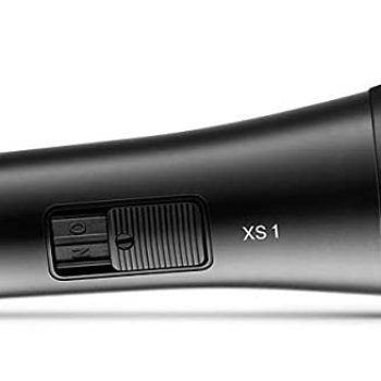 Sennheiser XS1 Dynamic Cardioid Vocal Microphone | Black | On/Off Switch | XLR Output | Includes Mic Clip & Protective Pouch | Ideal for Live Performances, Presentations & Rehearsals