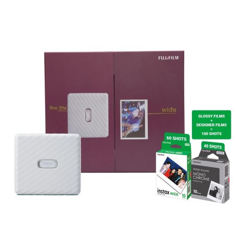 Fujifilm Instax Wide Link Goodness Box- White