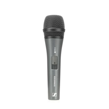 Sennheiser E835?S Dynamic Cardioid Vocal Stage Microphone | On/Off Switch?|?Excellent Feedback Rejection | Rugged Metal Construction | Ideal for Live Performances, Presentations & Studio Recording