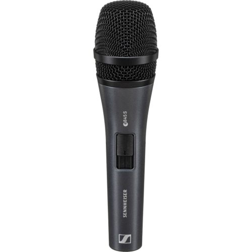 Sennheiser e?845?S Supercardioid Dynamic Vocal Microphone | On/Off Switch?| Excellent Feedback Rejection | Rugged Metal Design?|?Ideal for Live Performances, Presentations & Broadcast