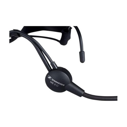 Sennheiser ME 3-II Headset with Microphone | Cardioid Condenser Mic | Adjustable Headband | 3.5mm Jack | Ideal for Wireless Systems, Fitness Training, Live Presentations and Stage Use