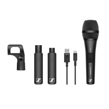 Sennheiser Digital wireless XSW-D VOCAL SET (2.4GHz), 5 hours Play-time for Live Vocals, Presentations, Easy Plug & Play || Upto 75mts wireless range